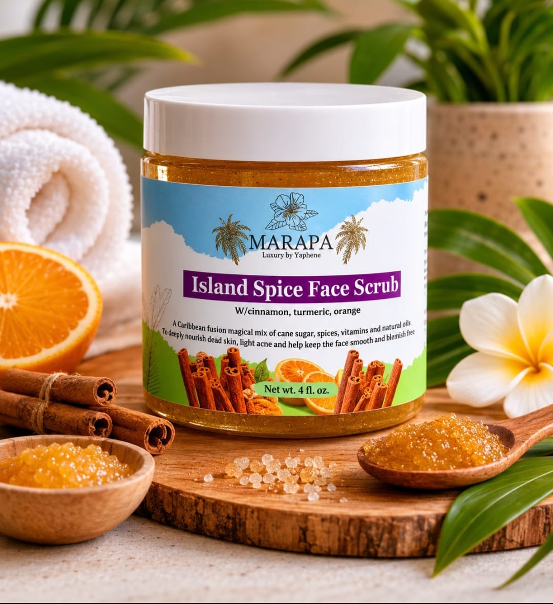 Island Spice Face Scrub